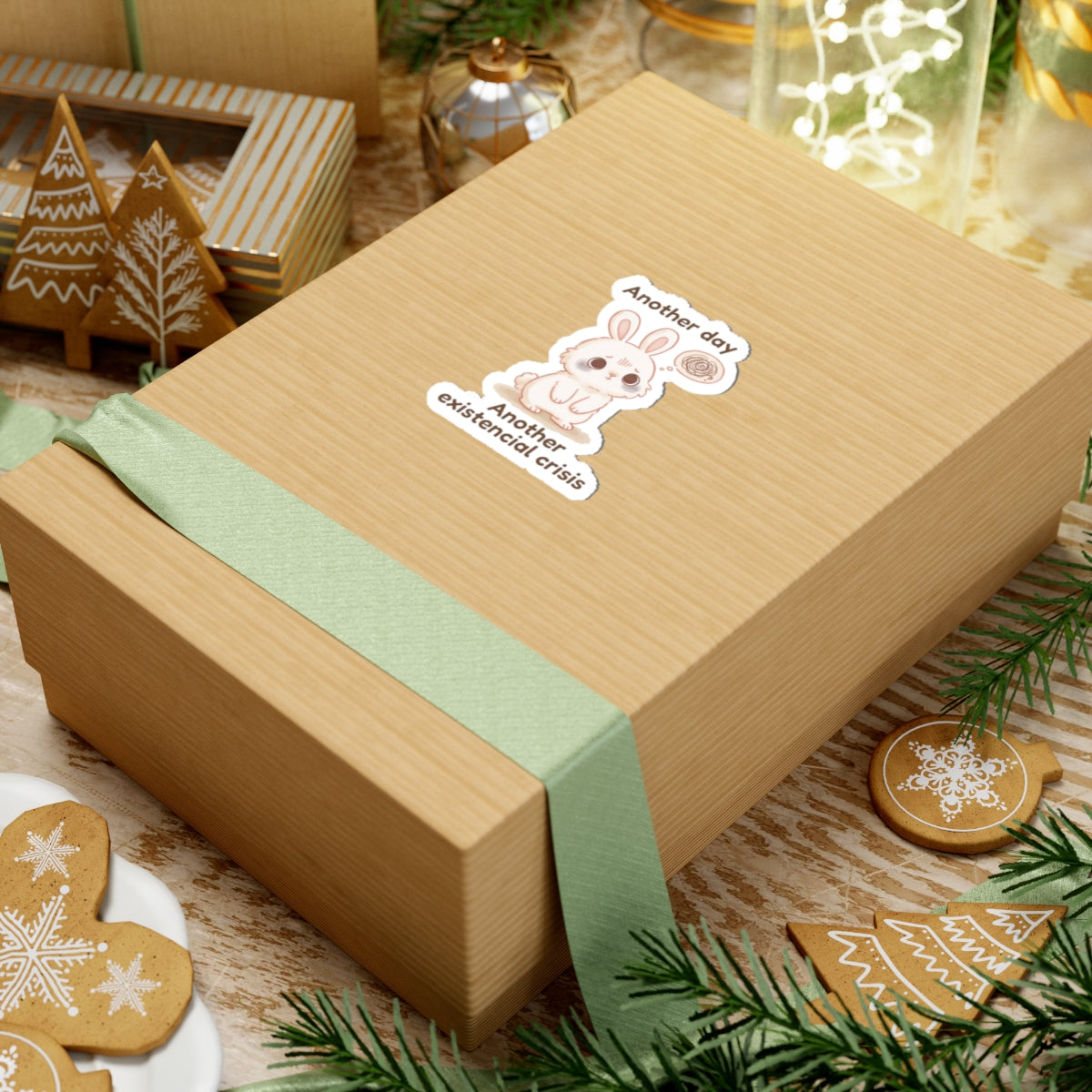 Sticker - PonPon 'Ahoter Day, Another Existencial Crisis' - From Slowly Productive Bundle