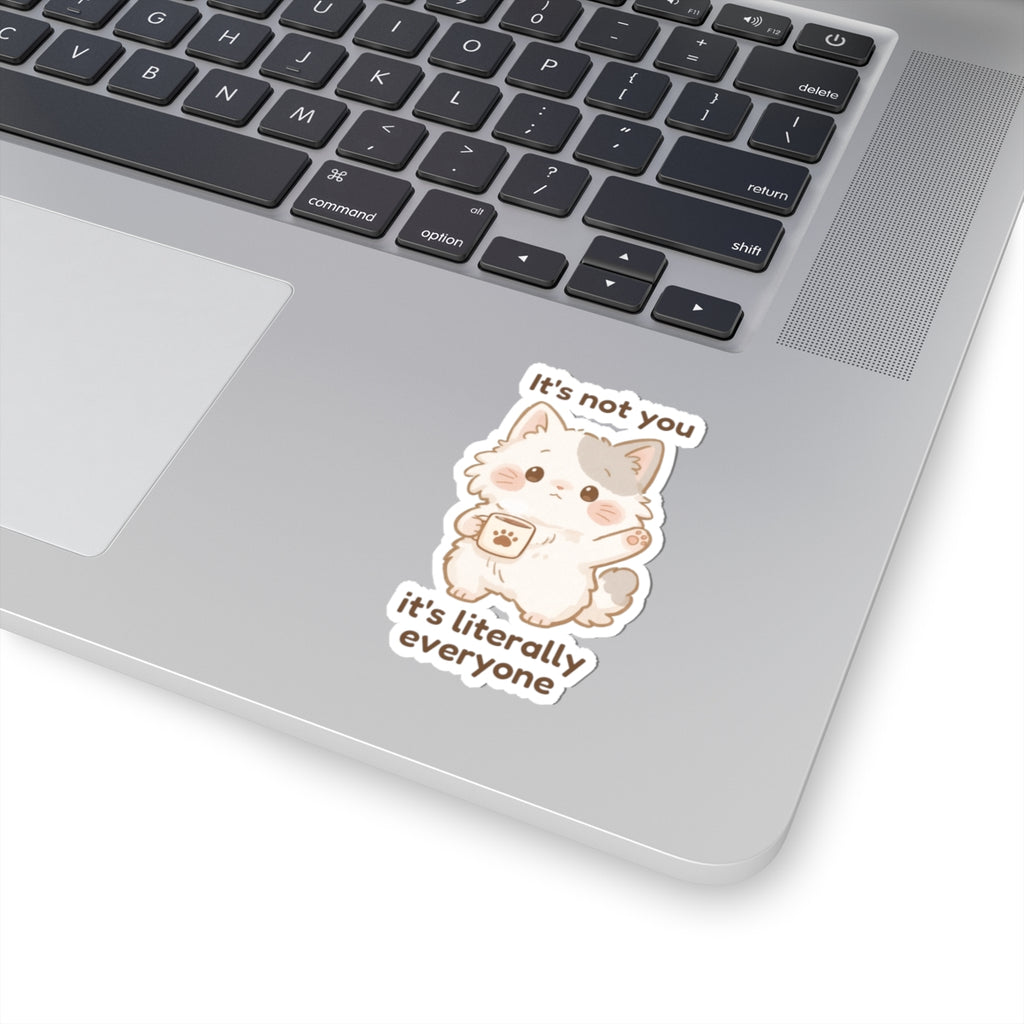 Sticker - Mishi 'It's Not You, It's Literally Everyone' - From Introvert Club Bundle (Mishi Edition)