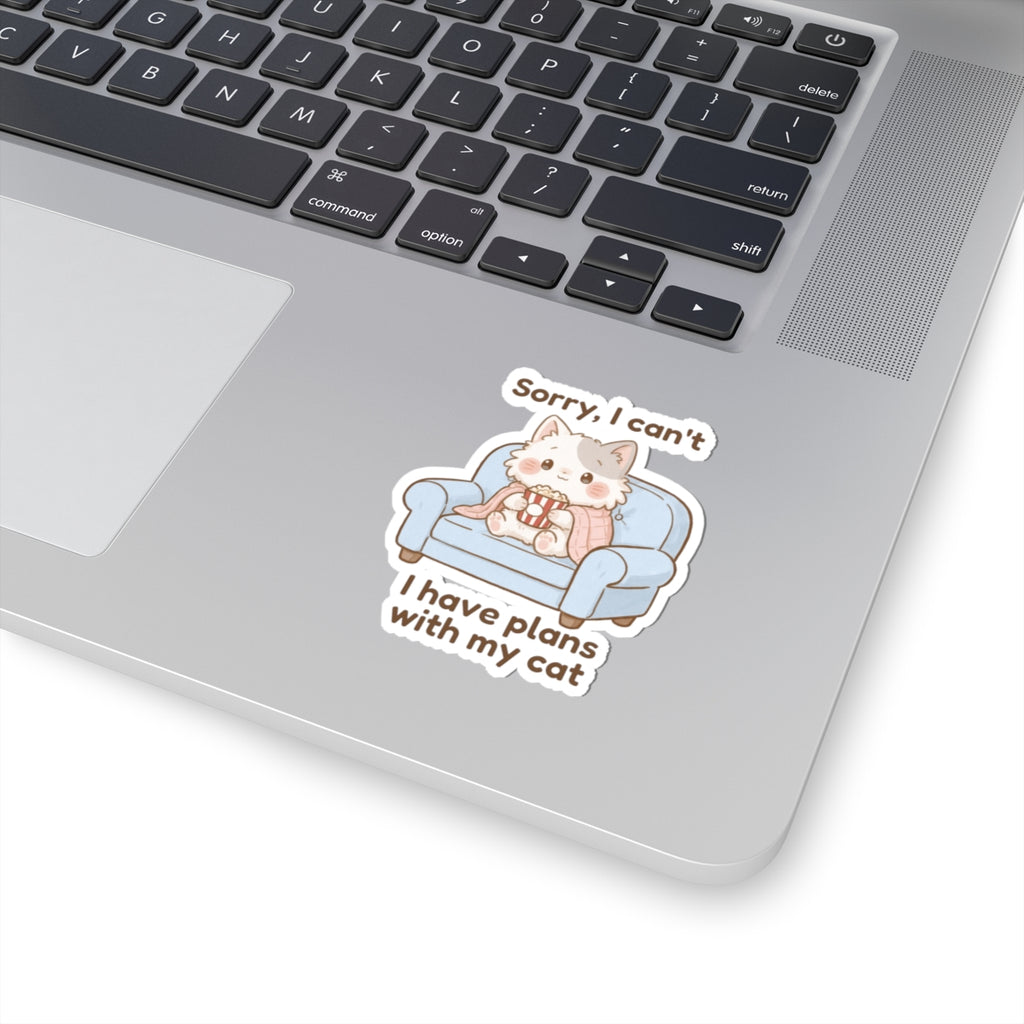 Sticker - Mishi 'Sorry, I Can't. I Have Plans With My Cat' - From Pet Diaries Bundle