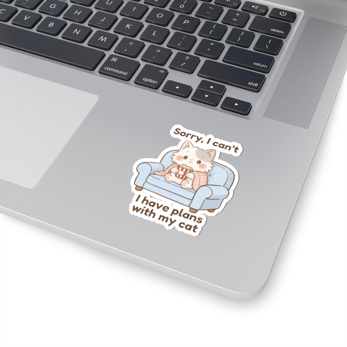 Sticker - Mishi 'Sorry, I Can't. I Have Plans With My Cat' - From Pet Diaries Bundle