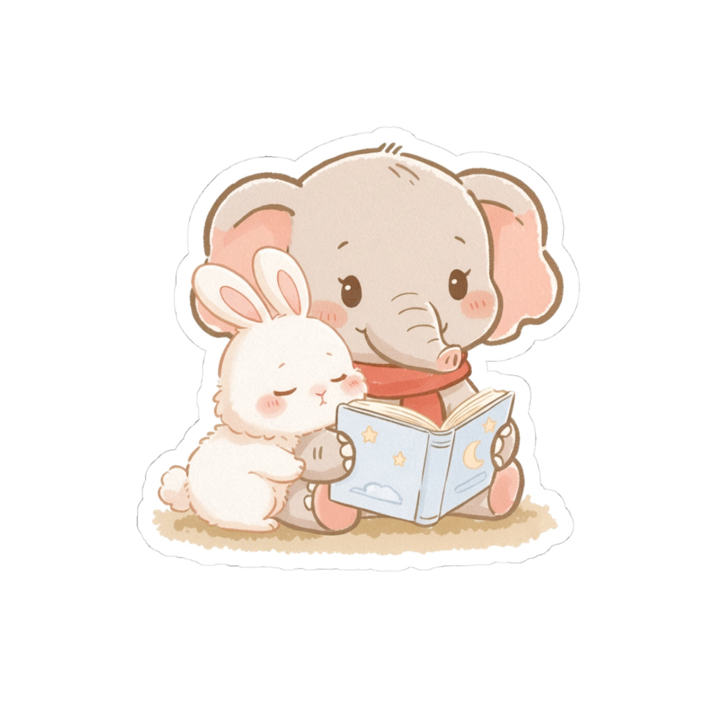Sticker - PonPon & Eli Reading - From Pocket Stories Bundle