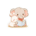 Sticker - PonPon & Eli Reading - From Pocket Stories Bundle
