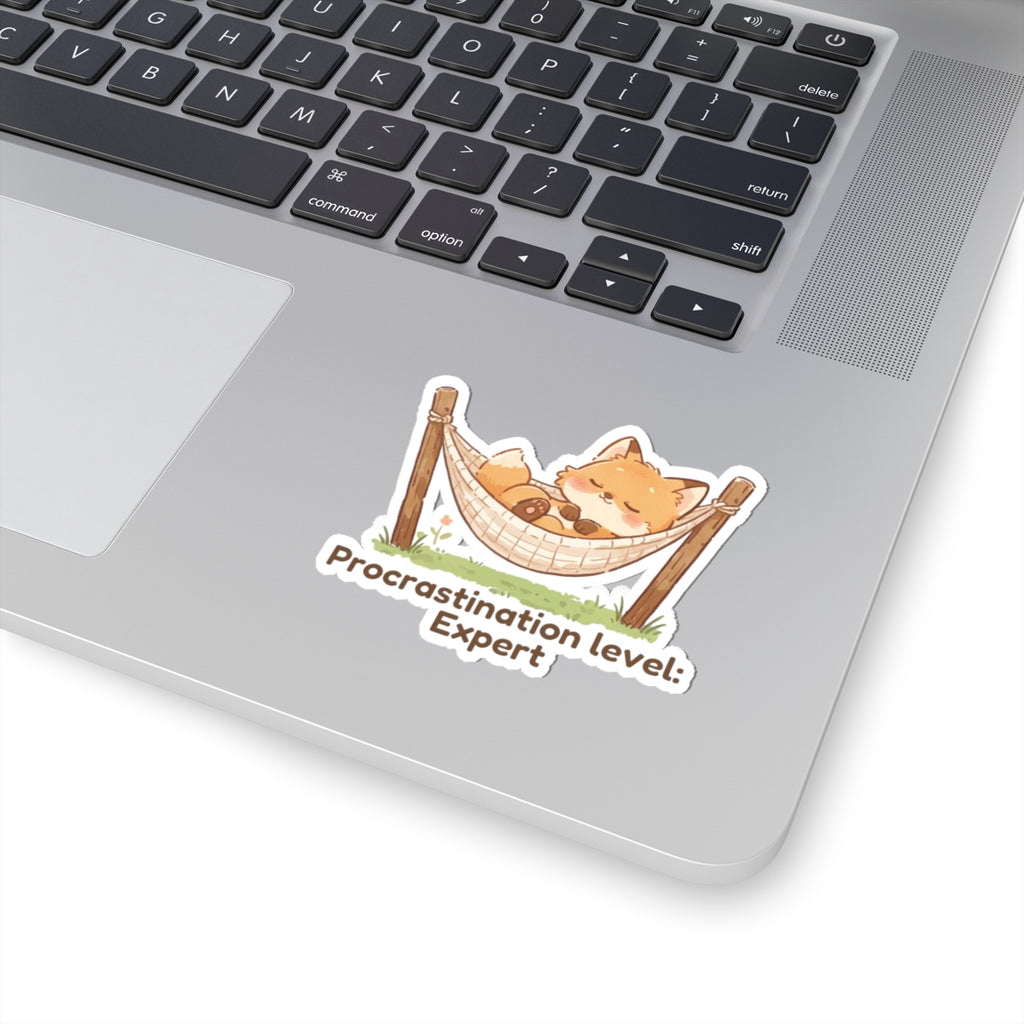 Sticker - Zaki 'Procrastination Level: Expert' - From Slowly Productive Bundle