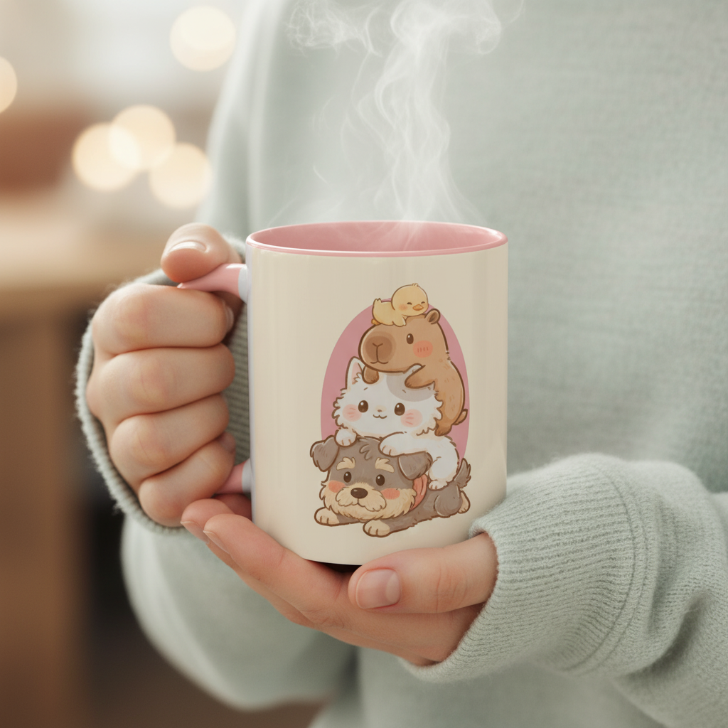 Coffee Mug - 'Happiness is better when shared'