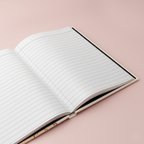 Hardcover Journal - Inu 'One thought at a time... I'll get there'