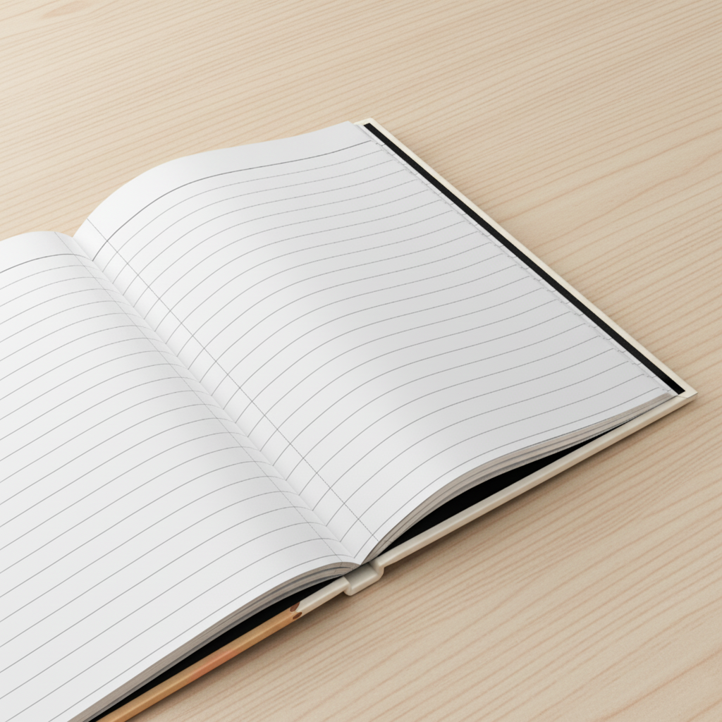 Hardcover Journal - Capi 'Each word I write is a tiny step forward'