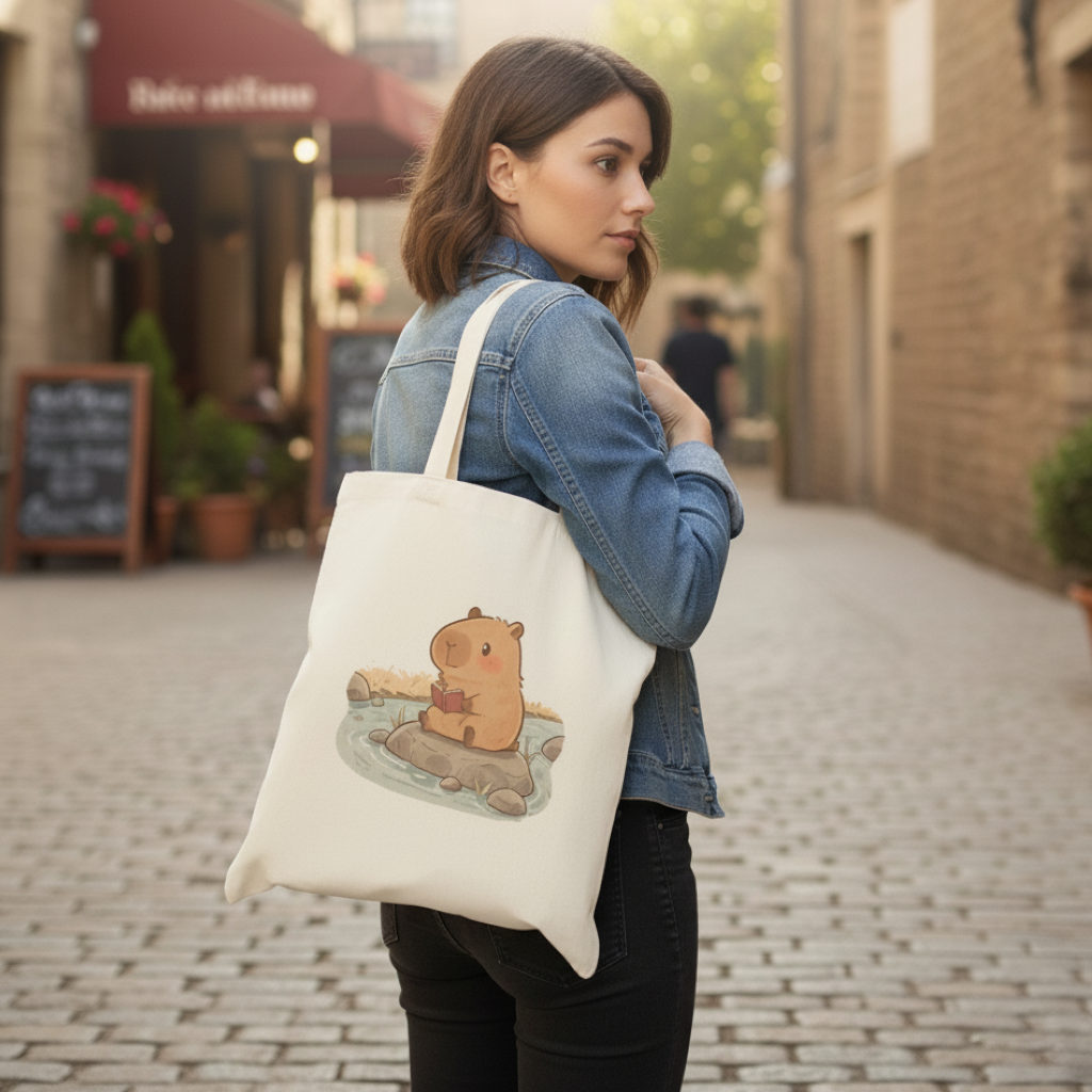 Tote Bag - Capi writing