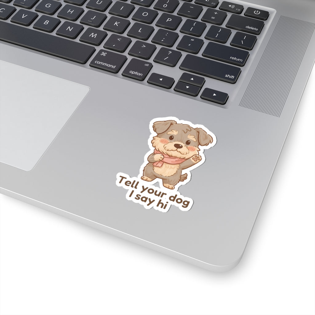 Sticker - Inu 'Tell Your Dog I Say Hi' - From Pet Diaries Bundle