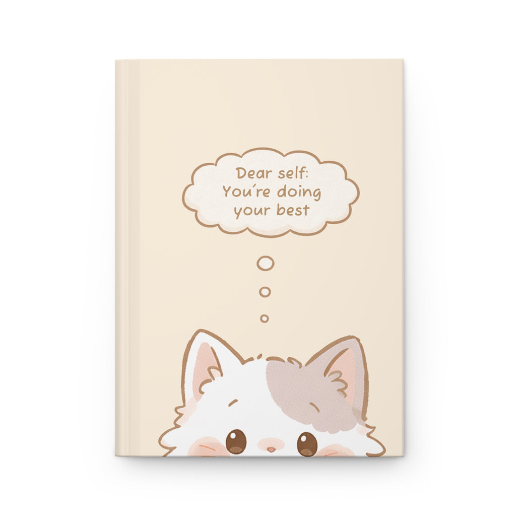 Hardcover Journal - Mishi 'Dear self: You're doing your best'