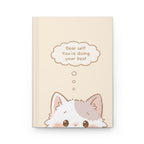 Hardcover Journal - Mishi 'Dear self: You're doing your best'