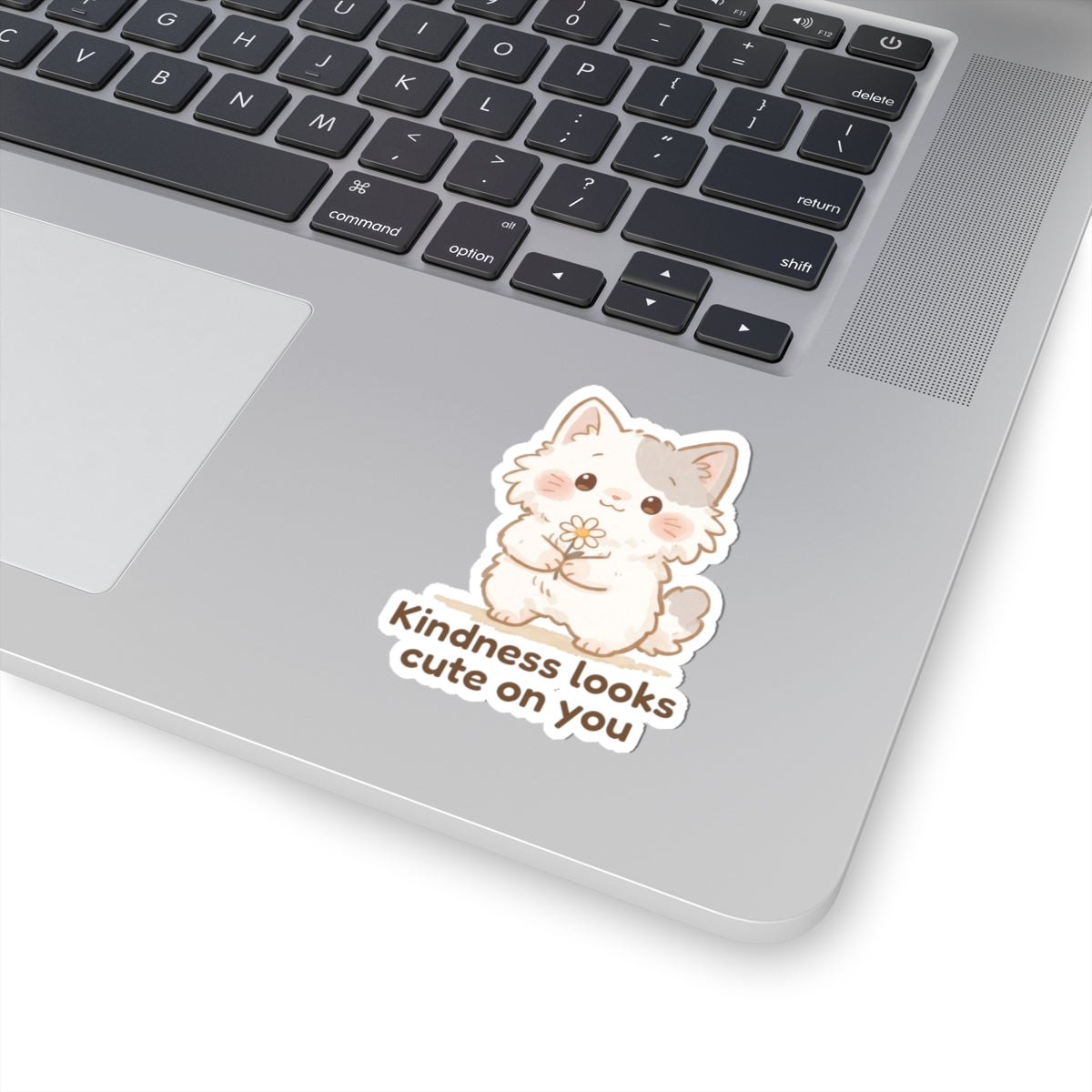 Sticker - Mishi Cat 'Kindness looks cute on you' - From Little Pep Talks Bundle