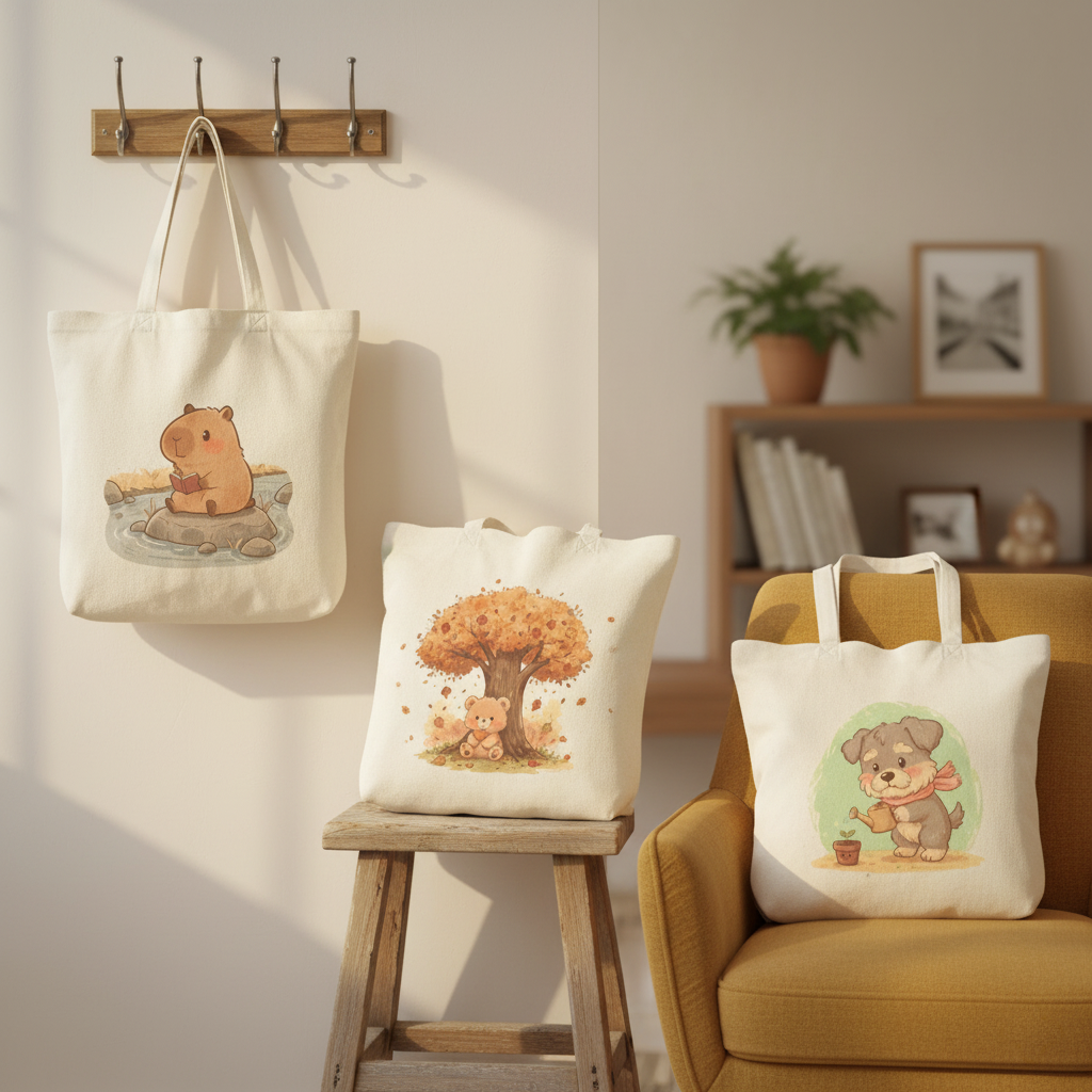 Tote Bags Bundle - Slow Days